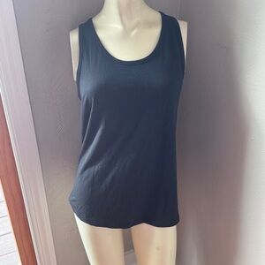 Zyia black athletic cut out tank top size Xs nwot